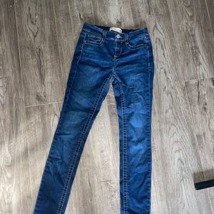 Mudd size 0 skinny blue jeans